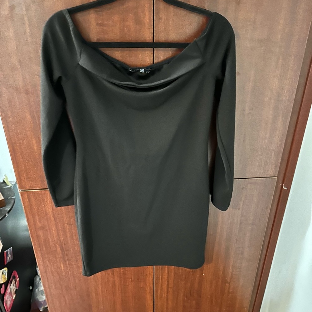 Black size 10 stretch dress